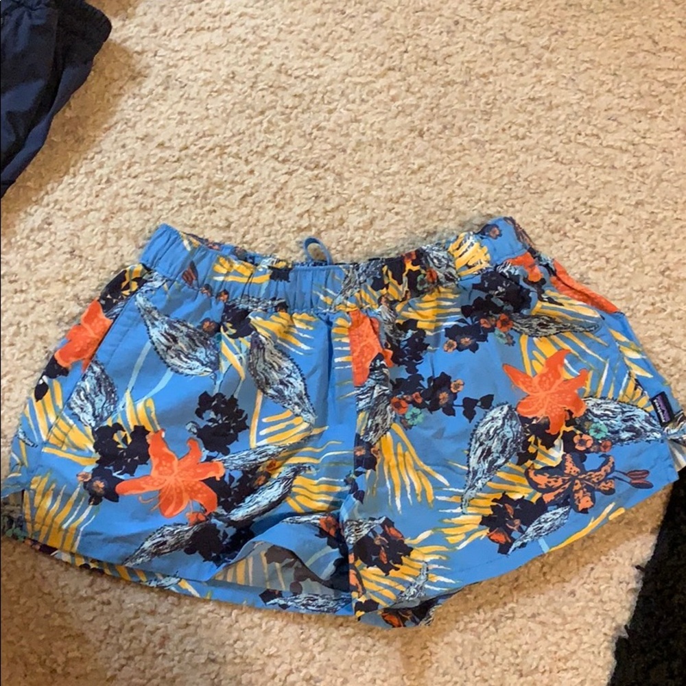 Blue Patagonia shorts